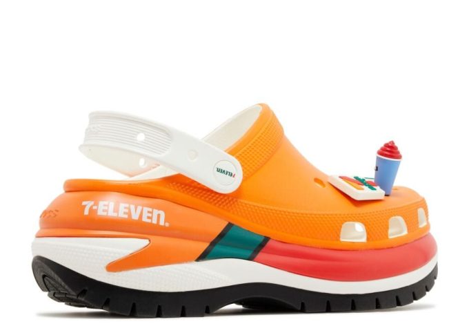 7-Eleven x Mega Crush Clog „Orange“