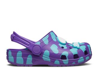 Awake NY x Classic Clog Kids „Zuhause ist, wo das Herz ist – Lila“
