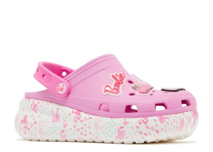 Barbie x Crush Clogs für Kinder „Taffy Pink“