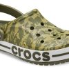 Crocs 4 Printing Camouflage Grüne Unisex-Sandalen 206232-354