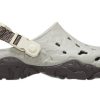 Crocs All Terrain Atlas Clogs „Grau Schwarz“ 208391-1LN