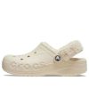 Crocs Baya gefütterte Fuzz Strap Clogs „Weiß“ 206633-11S