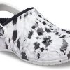 Crocs Baya Lined Clog Fleece Lined Unisex Weiß Grau Hausschuhe „White Grey“ 205975-10M
