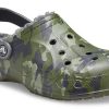 Crocs Baya Lined Clog Printing Fleece Lined Unisex Camouflage Hausschuhe 205975-97G