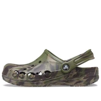 Crocs Baya Marble Fashion Outdoor Unisex Militärgrüne Sandalen 206935-3TC