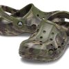 Crocs Baya Marble Fashion Outdoor Unisex Militärgrüne Sandalen 206935-3TC