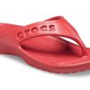 Crocs Baya Minimalistic Casual Flat Flip-Flops Rot 11999-6EN