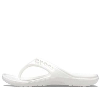 Crocs Baya Minimalistische Casual Flip-Flops Weiß 11999-100