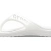 Crocs Baya Minimalistische Casual Flip-Flops Weiß 11999-100