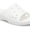 Crocs Baya Minimalistische Freizeit-Hausschuhe Weiß 12000-100