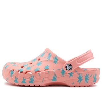 Crocs Baya Seasonal Graphic Clogs „Pink Blue“ 205665-6JH