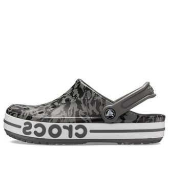 Crocs Bayaband Beach Grau Schwarz Sandalen „Grau Schwarz“ 206232-0DY