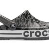 Crocs Bayaband Beach Grau Schwarz Sandalen „Grau Schwarz“ 206232-0DY