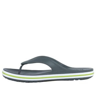 Crocs Bayaband Flip-Flops „Grau Grün“ 205393-0GX