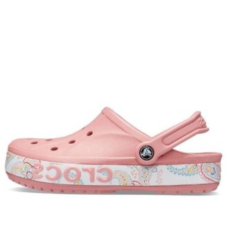 Crocs Bayaband Printing Sandalen Rosa Unisex 206233-682