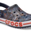 Crocs Bayaband Printing Sandalen Tiefblau 205840-4SC