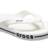 Crocs Bayaband Weiß Blau Unisex Flip-Flops „Weiß Blau“ 205393-126