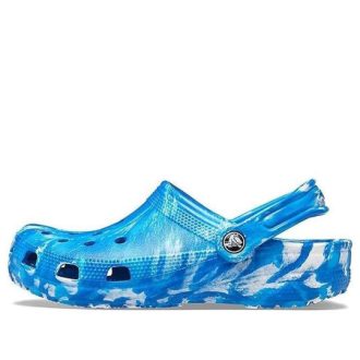 Crocs Beach Blau Marmor Sandalen 206867-4KG