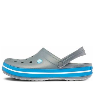 Crocs Beach Grau Blau Sandalen „Grey Blue“ 11016-07W
