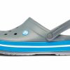 Crocs Beach Grau Blau Sandalen „Grey Blue“ 11016-07W