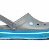Crocs Beach Grau Blau Sandalen „Grey Blue“ 11016-07W