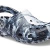 Crocs Beach Marble Unisex Schwarz Weiß Sandalen „Black White“ 206867-103