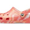 Crocs Beach Orange Marmor Sandalen 206867-6SN