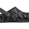 Crocs Beach Schwarze Sandalen „Grau Weiß“ 206230-07I