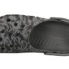 Crocs Beach Schwarze Sandalen „Grau Weiß“ 206230-07I