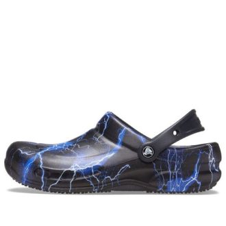 Crocs Bistro Clogs „Black Lightning Bolts“ 204044-0GZ