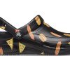 Crocs Bistro Graphic Clog Stilvolle, lässige schwarze Sandalen 204044-0FN