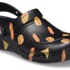Crocs Bistro Graphic Clog Stilvolle, lässige schwarze Sandalen 204044-0FN