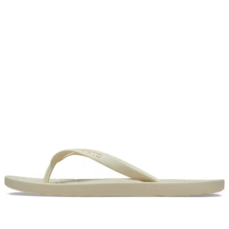 Crocs Casual Flip-Flops „Cremeweiß“ 210089-2Y2