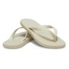 Crocs Casual Flip-Flops „Cremeweiß“ 210089-2Y2