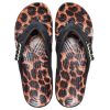 Crocs Classic Animal Flip-Flops Unisex Leopardenmuster „Black Leopard“ 207872-0CU