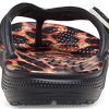 Crocs Classic Animal Flip-Flops Unisex Leopardenmuster „Black Leopard“ 207872-0CU