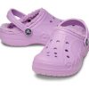 Crocs Classic Baya gefütterter Clog „Pink“ 207500-5Q5