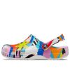 Crocs Classic Beach Sandalen Unisex Mehrfarbig Weiß 207849-94S