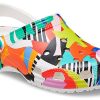 Crocs Classic Beach Sandalen Unisex Mehrfarbig Weiß 207849-94S