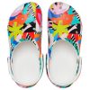 Crocs Classic Beach Sandalen Unisex Mehrfarbig Weiß 207849-94S
