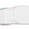 Crocs Classic Beach Sandalen Unisex Mehrfarbig Weiß 207849-94S