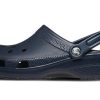Crocs Classic Beach Unisex Blau Schwarz Sandalen „Blue Black“ 10001-410