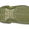 Crocs Classic Beach Unisex-Sandalen in Armeegrün, 10001-309