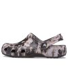Crocs Classic Bleach Dye Clogs „Schwarz Weiß“ 207326-001