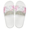 Crocs Classic Bleach Dye Slides „Weiß Pink“ 207411-94S