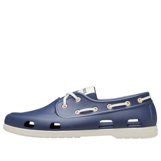 Crocs Classic Bootsschuhe „Blau Weiß“ 206338-46K