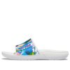 Crocs Classic Bubble Block Slides „Weiß Multi“ 207408-94S