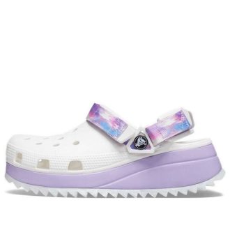 Crocs Classic Casual Unisex Weiß Lila Sandalen „White Purple“ 207772-577