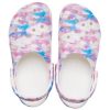 Crocs Classic Casual Unisex Weiß Rosa Blau Sandalen „White Pink Blue“ 207567-94S