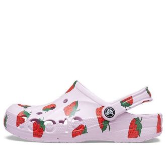 Crocs Classic Clog Casual Unisex Rosa Erdbeersandalen 206230-6GD